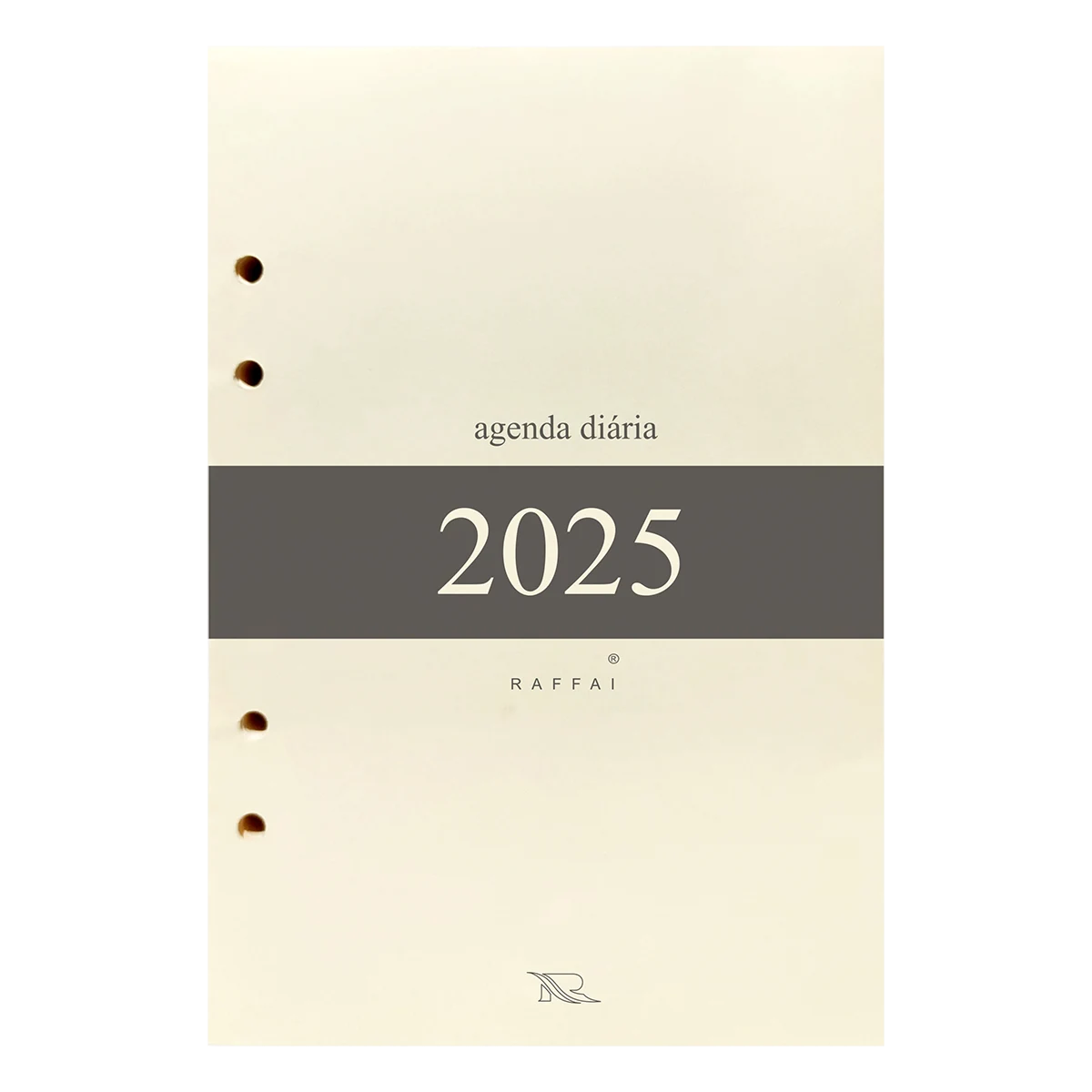 Refil Agenda Diária Executiva 2027 - Raffai Couros